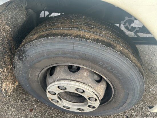 Flatbed truck with tarp DAF LF 260 16 TONNER PLANE MIT LBW, AUTOMATIK, E6