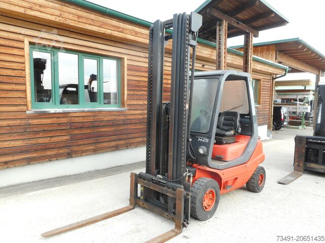 Forklift Linde H25D-02 Triplex 6,4m