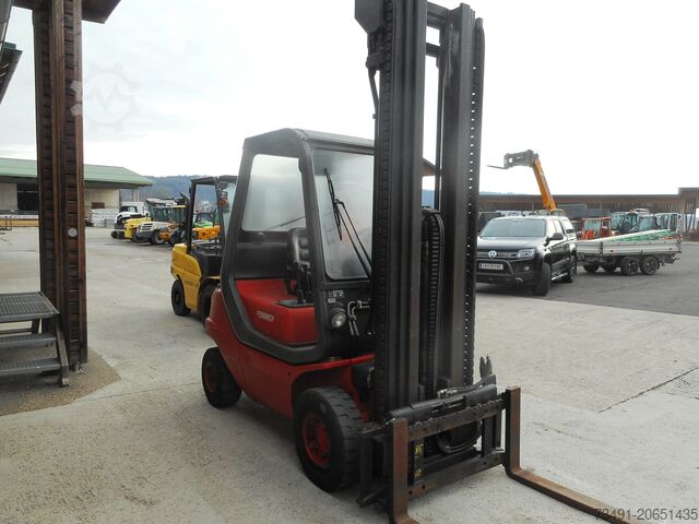 Forklift Linde H25D-02 Triplex 6,4m