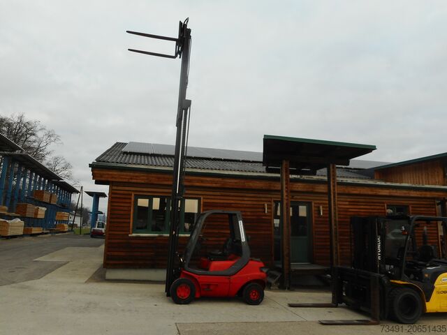 Forklift Linde H25D-02 Triplex 6,4m