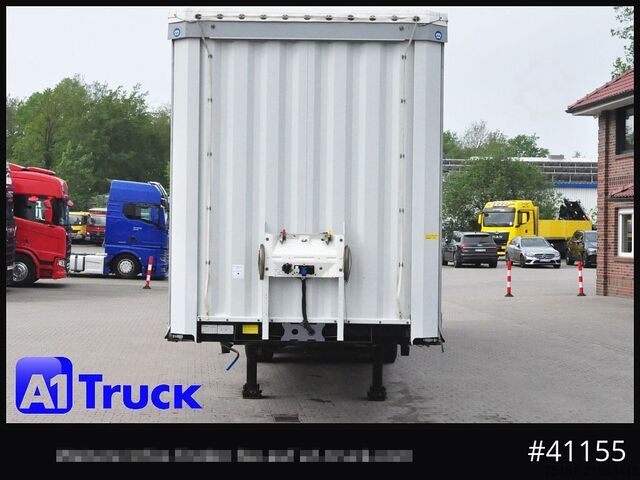 Open semitrailer with tarp KRONE SD, Tautliner Mega, Liftachse
