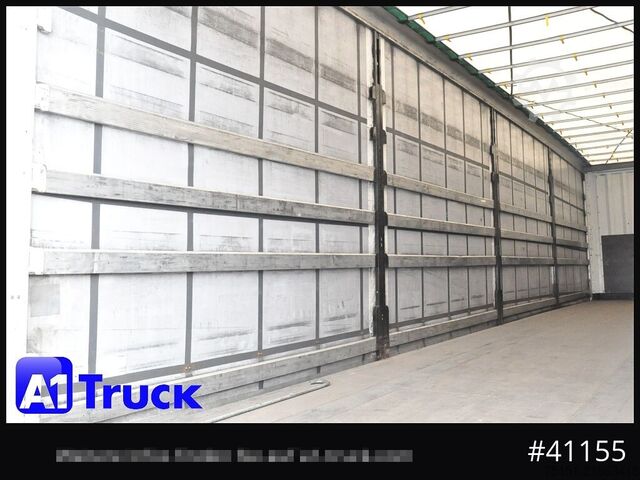 Open semitrailer with tarp KRONE SD, Tautliner Mega, Liftachse