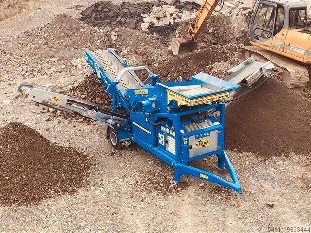 Siebanlage Herbst TS52 mobile Kompakt Siebanlage