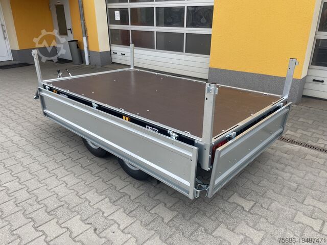 Car trailer Martz Hochlader 250/2 C 2T