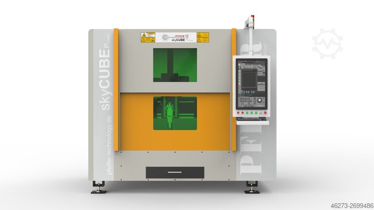 Faserlaser Maschine 3000W  1250 x 1250mm PFEIFER technology & innovation Plauen D skyCUBE P class 1250x1250