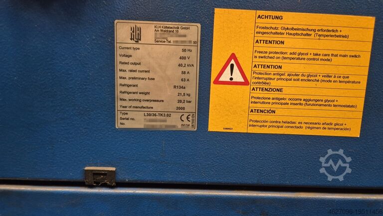 Laser cutting machine Trumpf 5kW 5030 L16