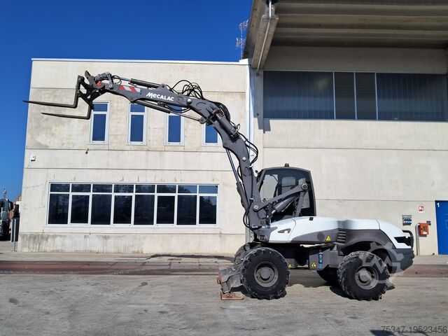 Wheeled excavator MECALAC 12MTX