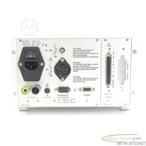 Burster Komponente Burster burster 2329 RESISTOMAT Widerstandsmessgerät SN:439068