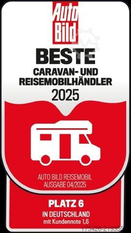 Semi-integrated camper CARADO T 447 +pro+ Paket*TV Paket*Hubbett*