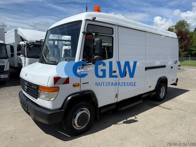 High top van MERCEDES-BENZ VARIO 613 D Kasten 4 m Hochdach*KRAN