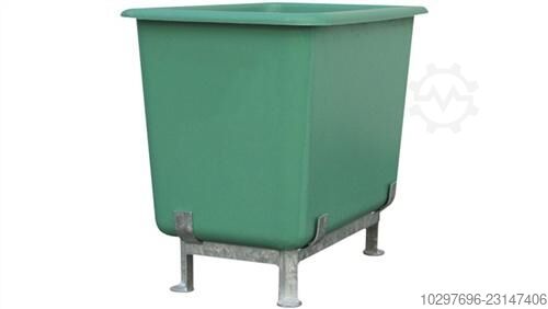 Steel support frame for GRP container - 1 piece  