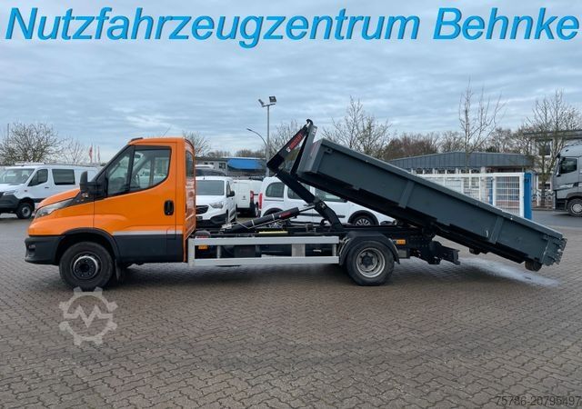 Transporter mit Kipper IVECO Daily 72C18 BL/ Hiab CityHaken/ AC/ Luftfederung