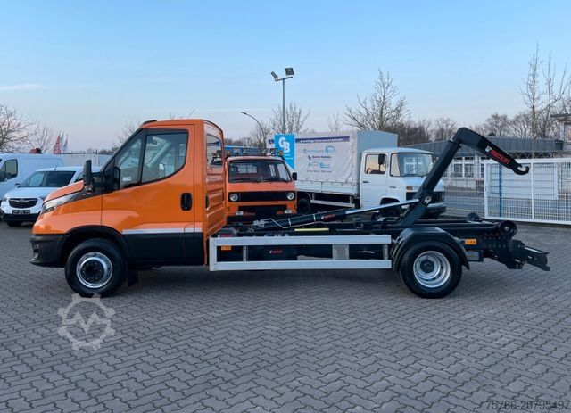 Transporter mit Kipper IVECO Daily 72C18 BL/ Hiab CityHaken/ AC/ Luftfederung