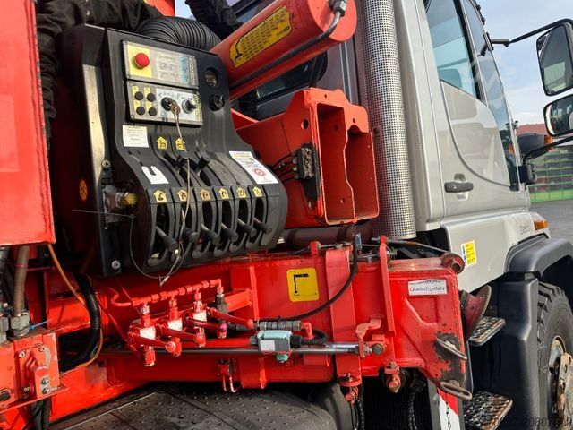 LKW mit Pritsche (offen) UNIMOG U 500 / Palfinger PK 23000 / Personenkorb/ Winde