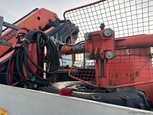 LKW mit Pritsche (offen) UNIMOG U 500 / Palfinger PK 23000 / Personenkorb/ Winde