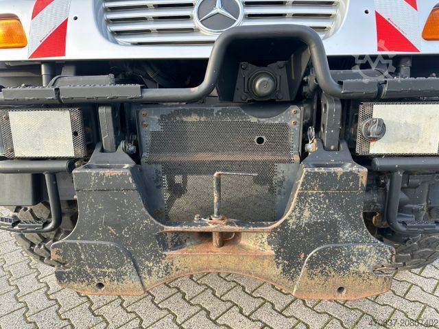 LKW mit Pritsche (offen) UNIMOG U 500 / Palfinger PK 23000 / Personenkorb/ Winde
