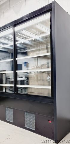 Wandkühlregal Mica Kühlvitrine Dilara 180
