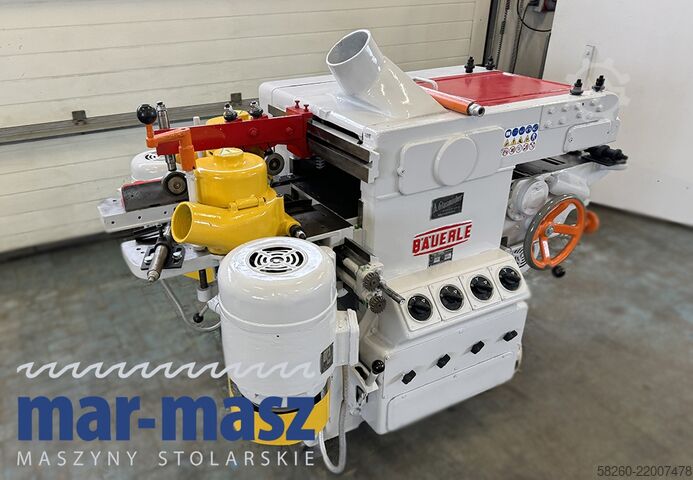 Vierseiterhobelmaschine für nasses Holz Bäuerle VH4