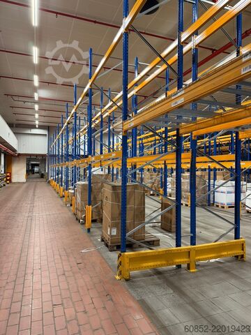 Heavy-duty shelving pallet racks 14 lfm Jungheinrich MPB Palettenregale H: 500cm, Fachlast: 2100 kg