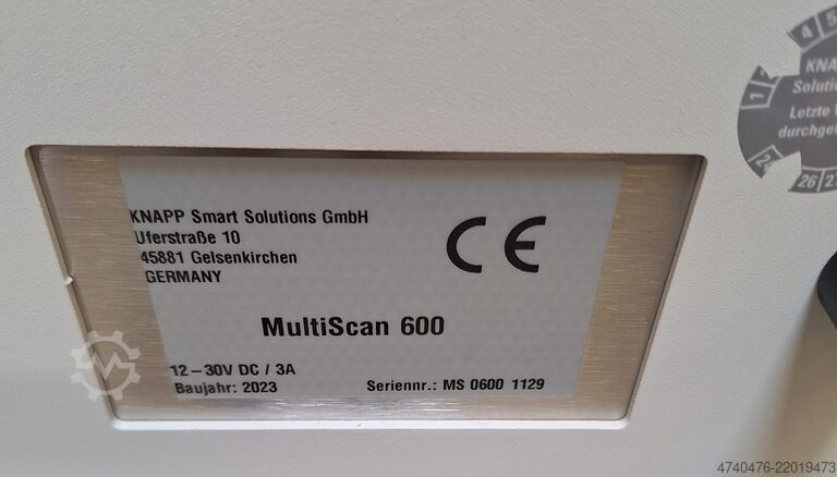 Volume measuring device Knapp Smart Solutions GmbH MultiScan 600