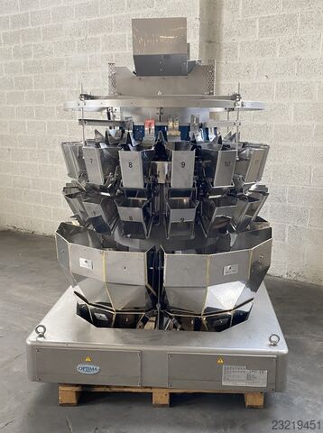 Filling, weighing and packaging line Ishida-Rovema-Paal Afvul– weeg- en verpakkingslijn