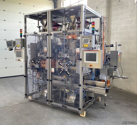 Filling, weighing and packaging line Ishida-Rovema-Paal Afvul– weeg- en verpakkingslijn
