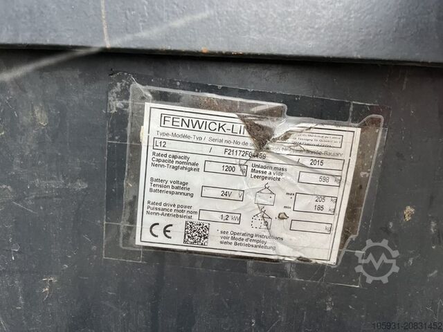 Deichselstapler Linde L12