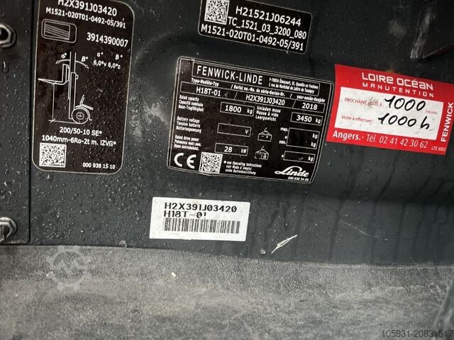 Treibgasstapler Linde H18T-01