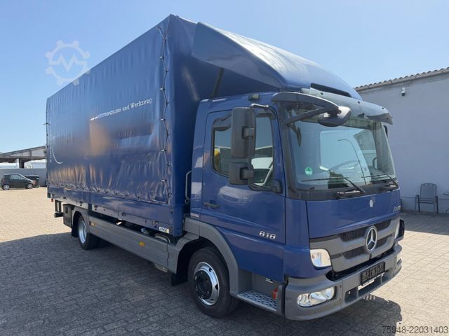 Curtain sider van MERCEDES-BENZ Atego .TÜV 04/27