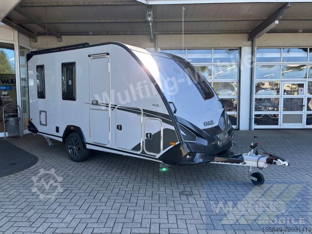 Wohnwagen KNAUS Sport & Fun 480 QL Black Sel. + Motorrrad-Rampe