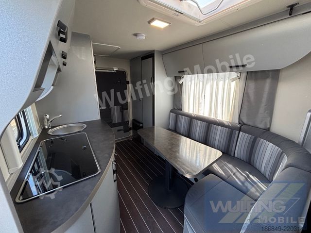 Wohnwagen KNAUS Sport & Fun 480 QL Black Sel. + Motorrrad-Rampe