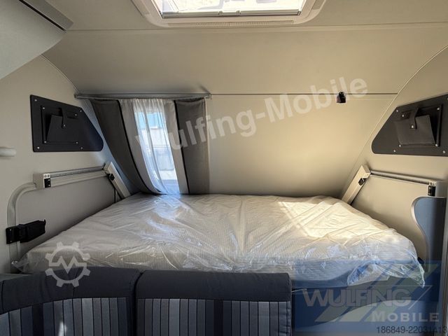 Wohnwagen KNAUS Sport & Fun 480 QL Black Sel. + Motorrrad-Rampe