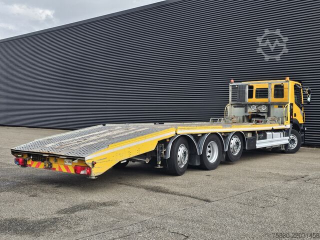 Car carrier van Iveco AD320S42 8x2 / RETARDER / WINCH / AUTO-TRANSPORTER