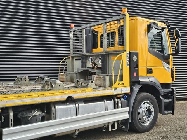 Car carrier van Iveco AD320S42 8x2 / RETARDER / WINCH / AUTO-TRANSPORTER