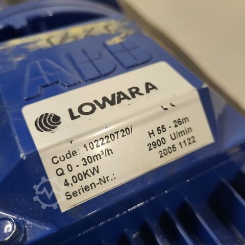 Centrifugal pump Lowara FHE 32-200/40 LOWARA FHE 32-200/40 4kw 27m3