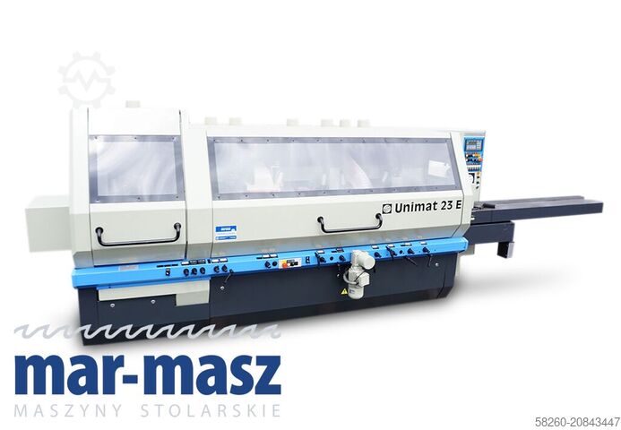 Vier-Seiten-Hobelmaschine WEINIG UNIMAT 23E na 7 głowic