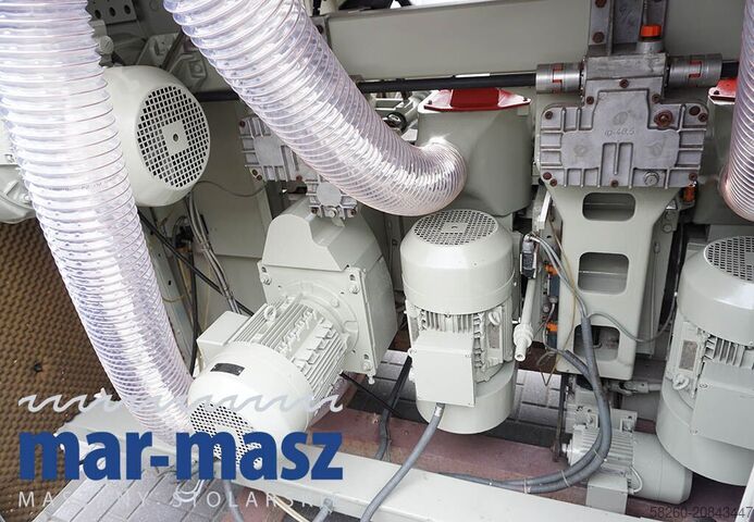 Vier-Seiten-Hobelmaschine WEINIG UNIMAT 23E na 7 głowic