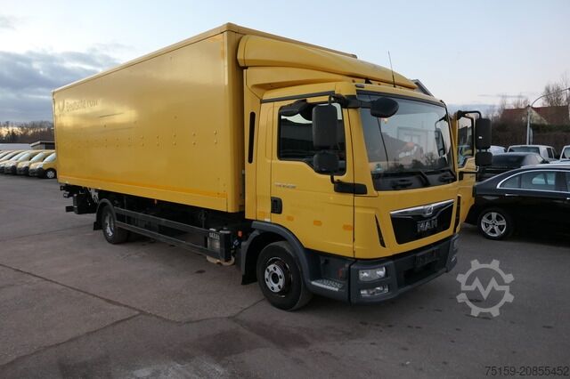 LKW mit Kofferaufbau man TGL 12.250 LBW AHK