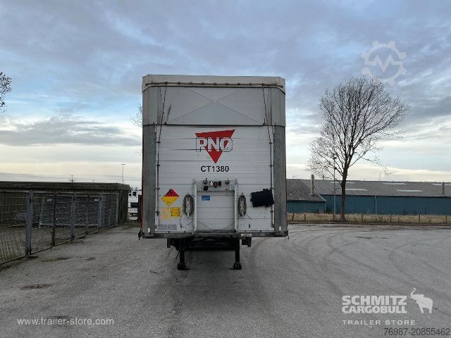 Auflieger mit Pritsche & Plane Schmitz Cargobull Curtainsider Standard
