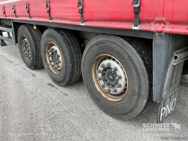 Auflieger mit Pritsche & Plane Schmitz Cargobull Curtainsider Standard