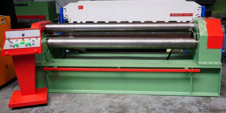 Hydraulic three-roll plate bending machine IMCAR 2550 x 6 / 4 mm