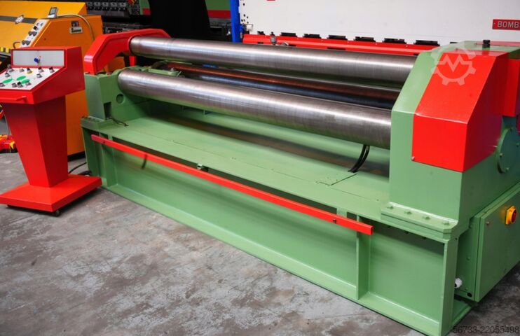 Hydraulic three-roll plate bending machine IMCAR 2550 x 6 / 4 mm