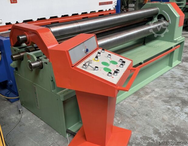 Hydraulic three-roll plate bending machine IMCAR 2550 x 6 / 4 mm