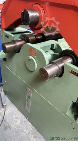 Hydraulic three-roll plate bending machine IMCAR 2550 x 6 / 4 mm
