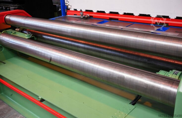 Hydraulic three-roll plate bending machine IMCAR 2550 x 6 / 4 mm