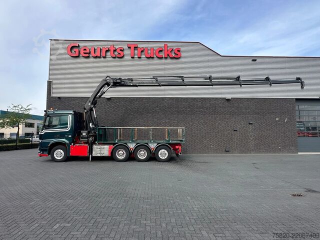 Crane truck Mercedes-Benz Arocs 3251 8X4 TRIDEM + HIAB X-HIPRO 302 E-6 KR...