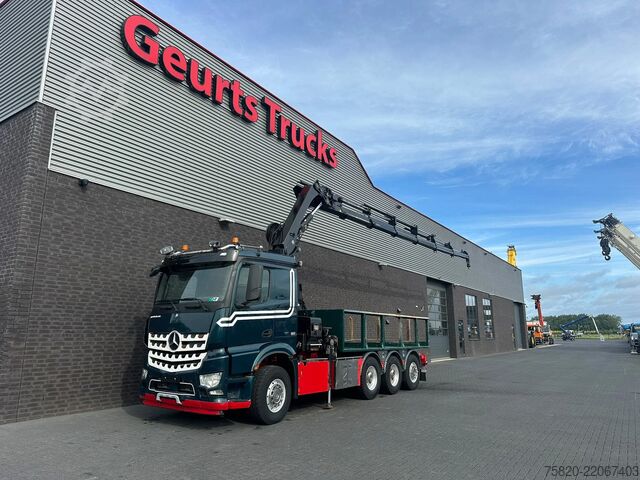 Crane truck Mercedes-Benz Arocs 3251 8X4 TRIDEM + HIAB X-HIPRO 302 E-6 KR...