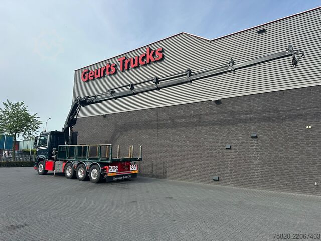 Crane truck Mercedes-Benz Arocs 3251 8X4 TRIDEM + HIAB X-HIPRO 302 E-6 KR...