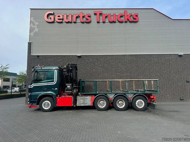 Crane truck Mercedes-Benz Arocs 3251 8X4 TRIDEM + HIAB X-HIPRO 302 E-6 KR...