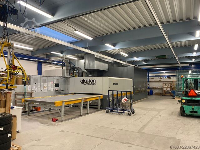 Tempering furnace GLASTON TAMGLASS RC200 (Type 2136)